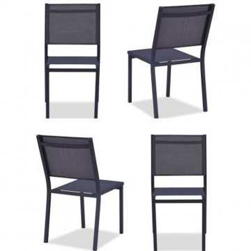 Lot de 4 chaises de jardin...