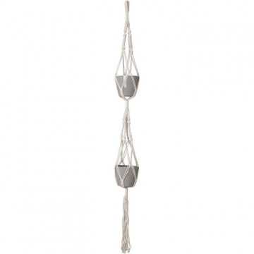 MACRAMÉ DOUBLE NoeUD CARRÉ...