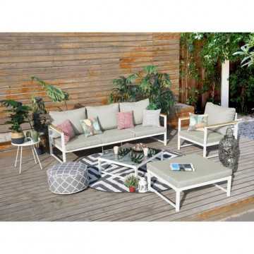 Salon de jardin d'angle...