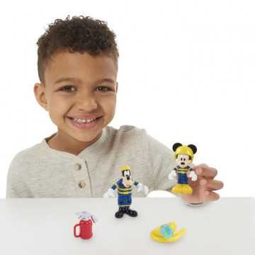 Mickey, 2 figurines...