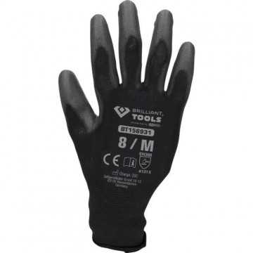 Gants en tricot microfin,...