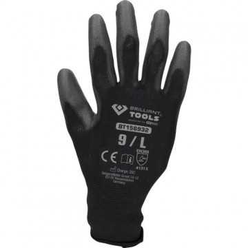 Gants en tricot microfin,...