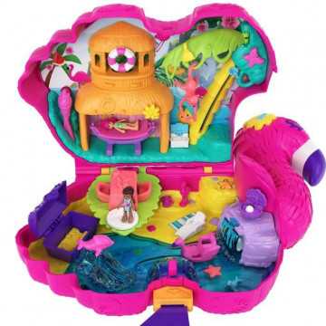 Polly Pocket - Flamant...