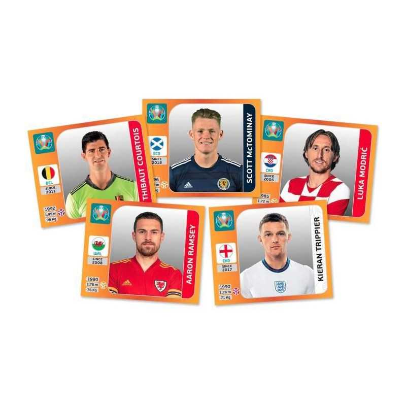 Panini UEFA Euro 2020 Tournament Edition Stickers – Choose 5, 10, 20, Or 50