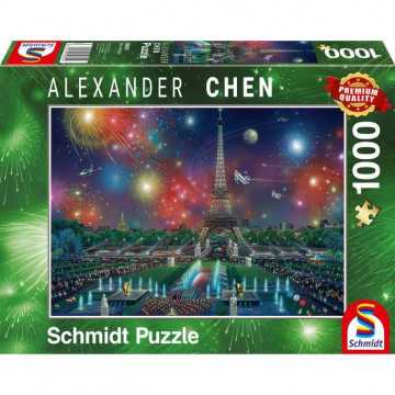 Puzzle Feu d'artifice sur...