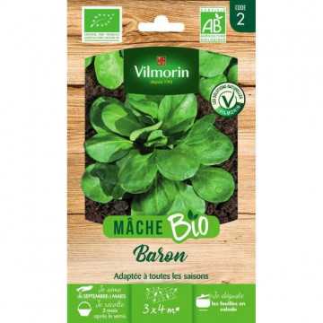 Mâche baron bio Vilmorin