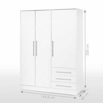 Armoire 3 portes battantes...