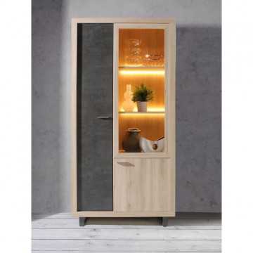 Vitrine 1 porte vitrée 2...