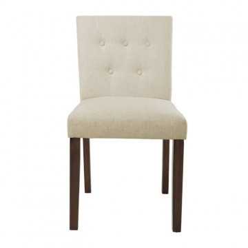Chaise en tissu Beige et...