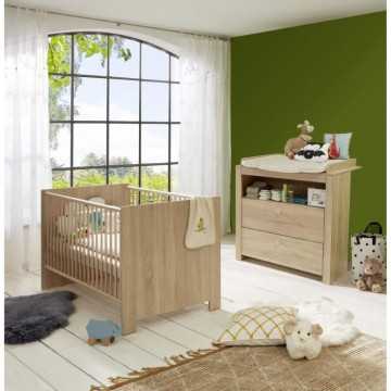 Chambre bébé Duo : Lit 70 x...