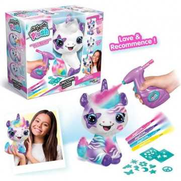 Peluche Air brush Licorne a...