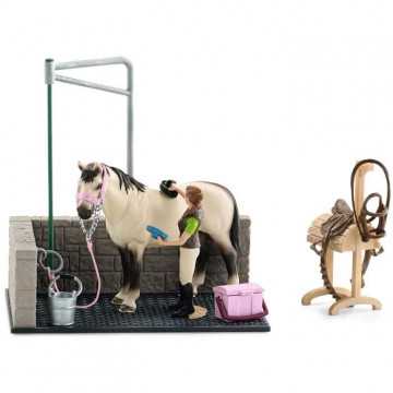 SCHLEICH - Box de lavage...