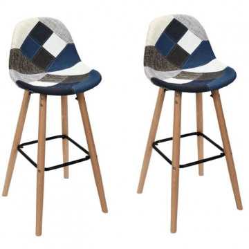 Lot de 2 Tabourets de bar -...