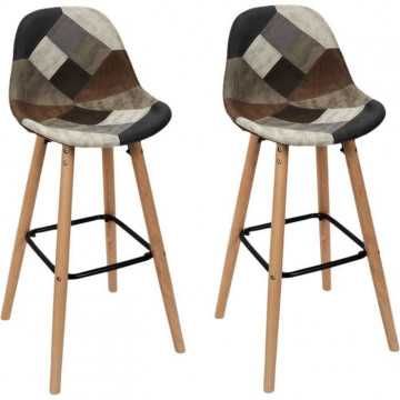Lot de 2 Tabourets de bar -...