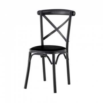 Chaise en métal - Simili...