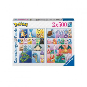 Puzzle Pokémon 2x 500...