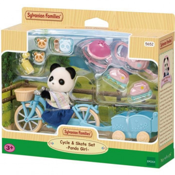 La fille panda, son vélo et...
