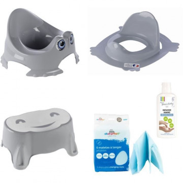 Pot Bébé + Réducteur de WC...