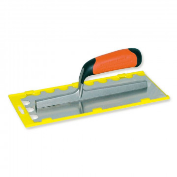 Platoir inox denté 6/6 28x12