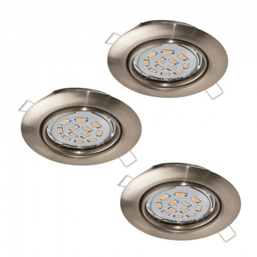 Spot Led encastrable nickel...