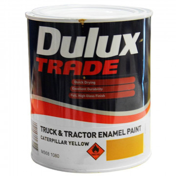 Peinture camion jaune...