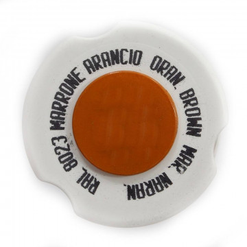 Peinture brun orange...