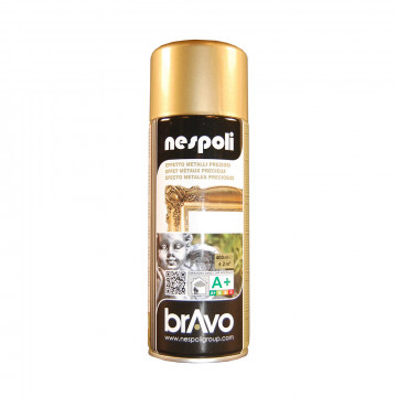 Peinture aérosol or 400ml UV2