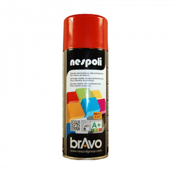 Peinture aérosol rouge...