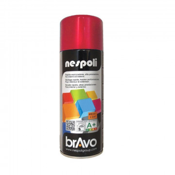 Peinture aérosol rouge...