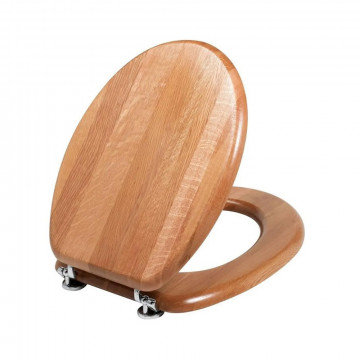 Abattant WC bois massif...