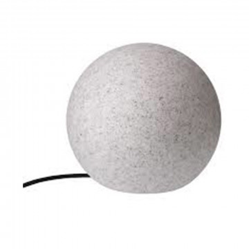Borne en boule gris MOON...