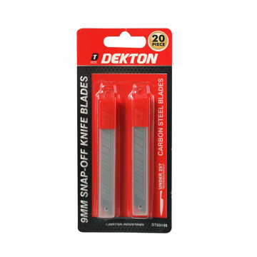 Lames x20 de cutters 9mm