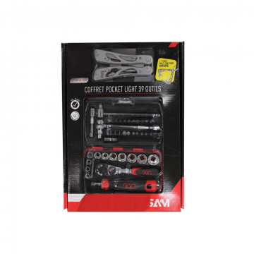 Coffret à douilles et pince