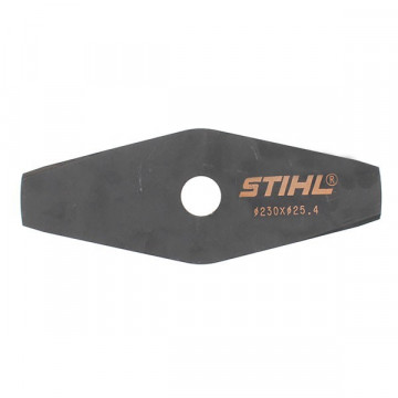 Couteau herbe 230mm 2 dents