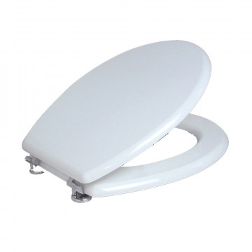 Abattant WC bois QUITO Blanc