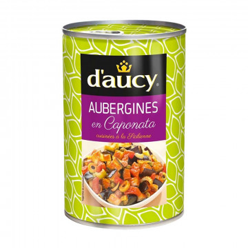 Aubergines en caponata 375g