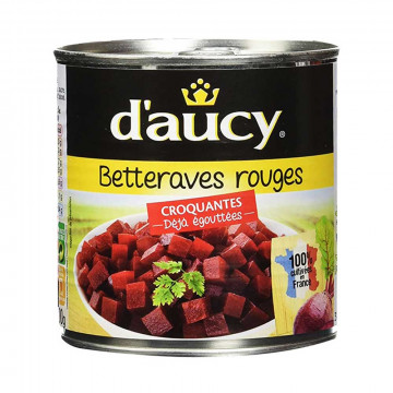 Betteraves rouges égoutées...