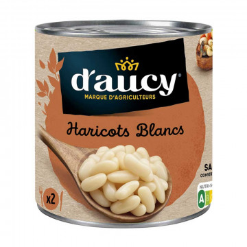 Haricots blancs préparés 400g