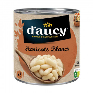 Haricots blancs préparés 800g
