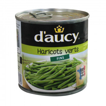 Haricots verts fins 400g