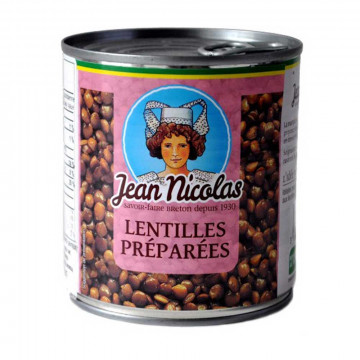 Lentilles préparées 400g