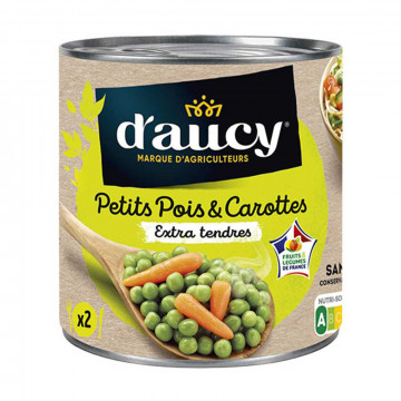 Petits pois extra tendres...