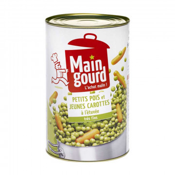 Petit pois et carotte à...