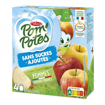 Compote pomme nature sans...