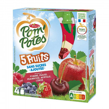 Compote 5 fruits rouges...