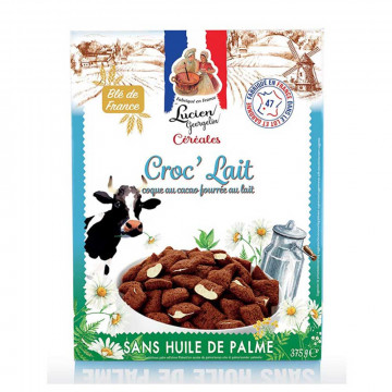 Céréales croc lait 375g...