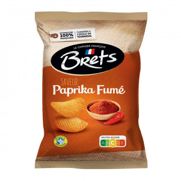 Chips saveur paprika fumé 125g