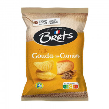 Chips saveur gouda cumin 125g