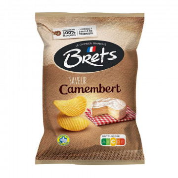 Chips saveur camembert 125g