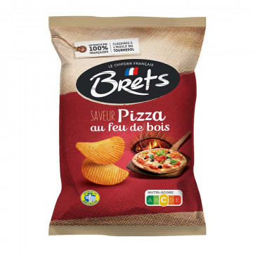 Chips saveur pizza 125g